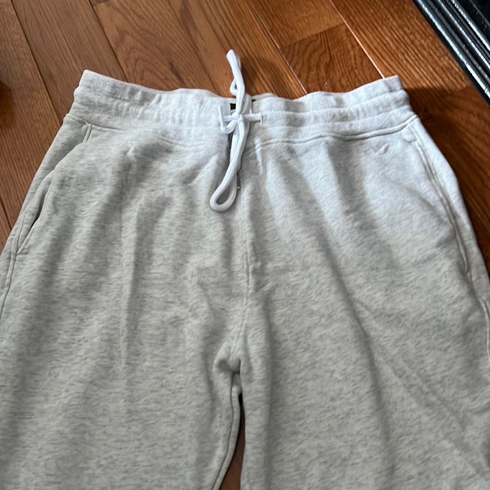 Heather Grey Hollister Joggers
